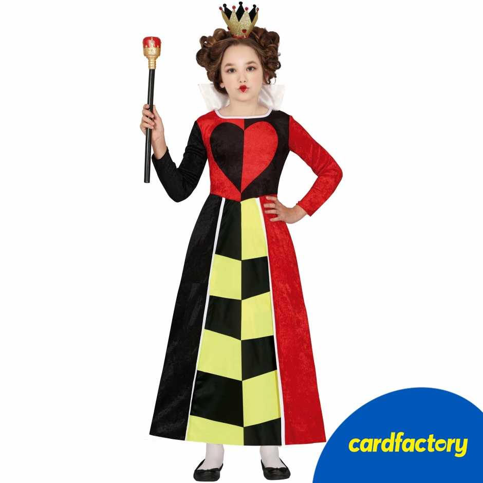 Image of Queen of Hearts Children's Fancy Dress Costume
