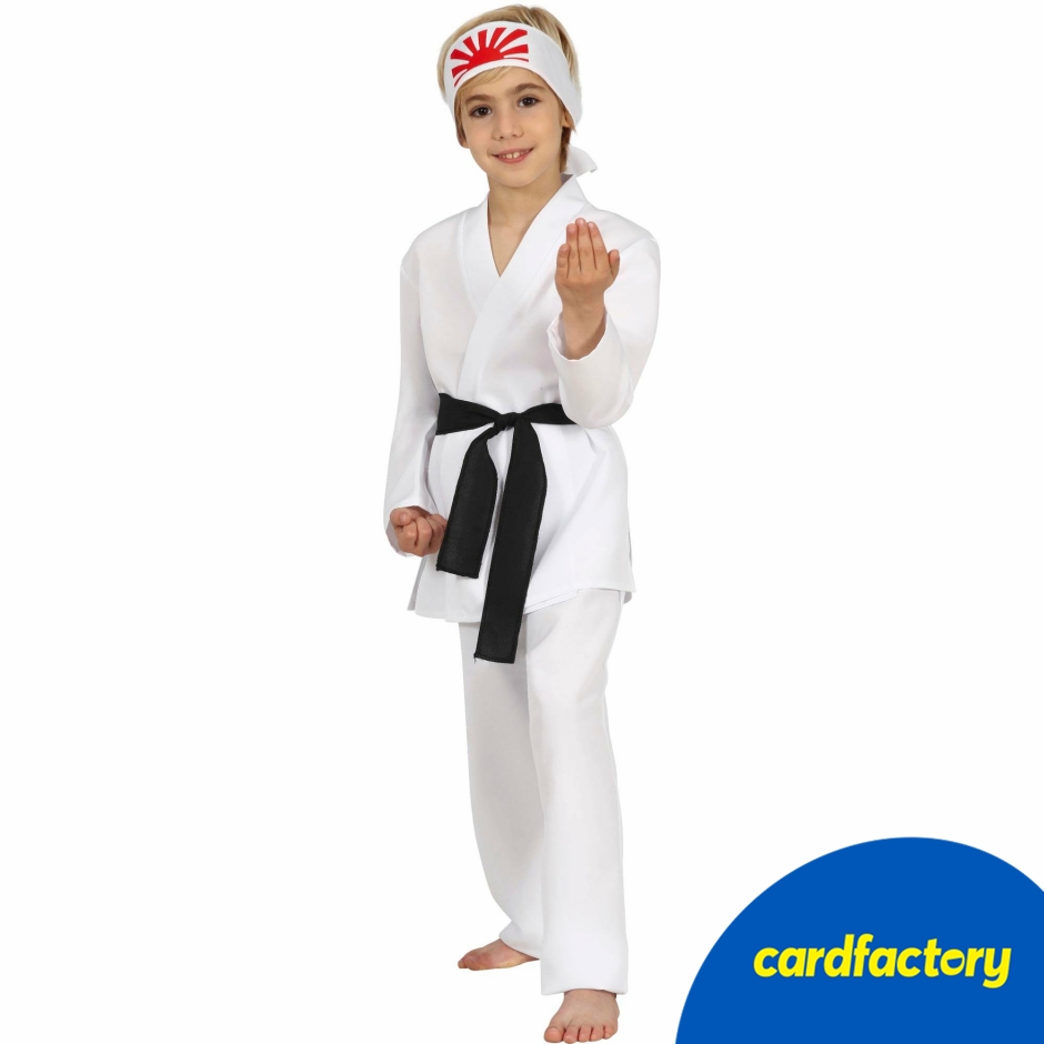 Image of Karate Children's Fancy Dress Costume