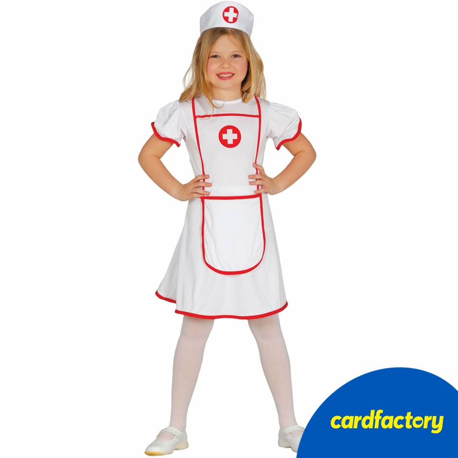 Image of Nurse Children's Fancy Dress Costume