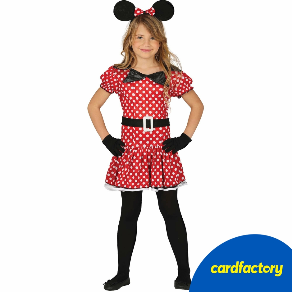 Image of Girl Mouse Children's Fancy Dress Costume