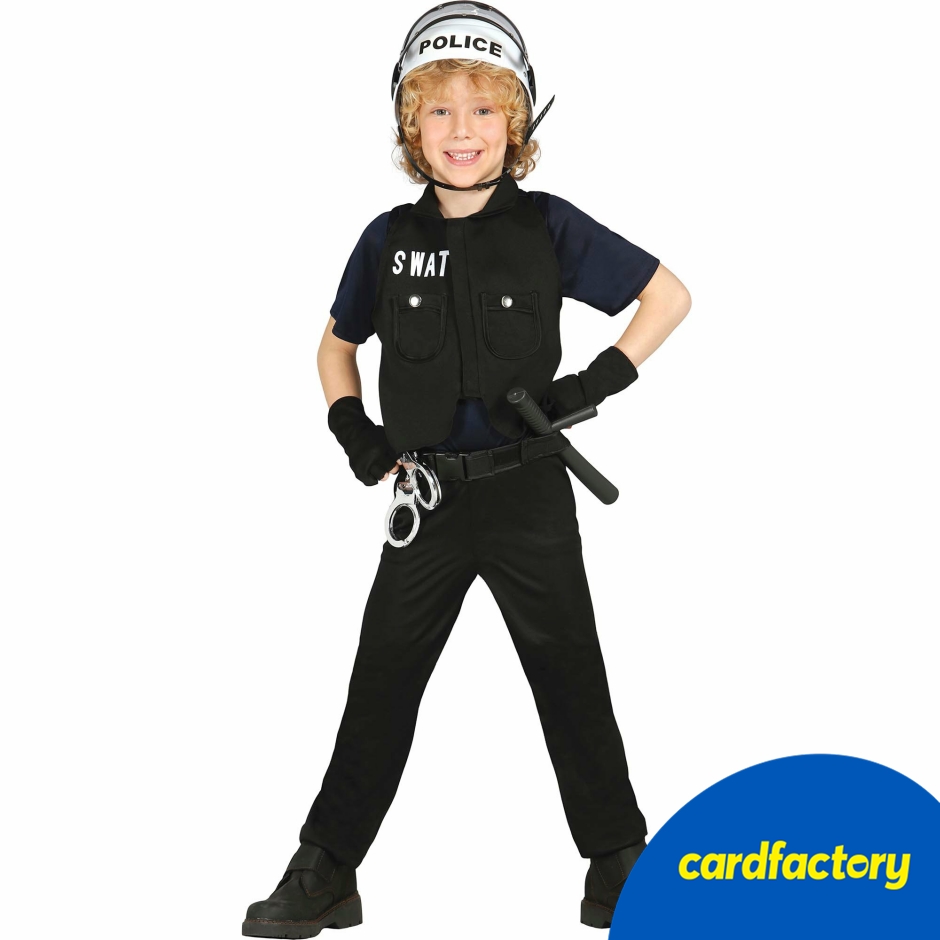 Image of SWAT Children's Fancy Dress Costume