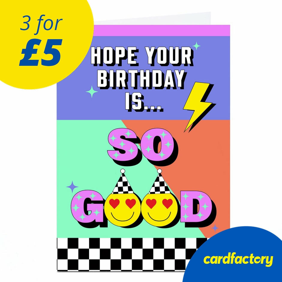 Image of Birthday Card - Hope Your Birthday Is So Good