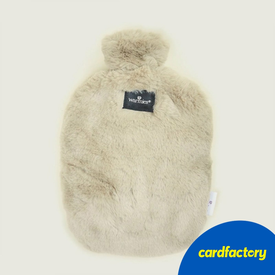 Image of Warmies Hot Water Bottle - Latte