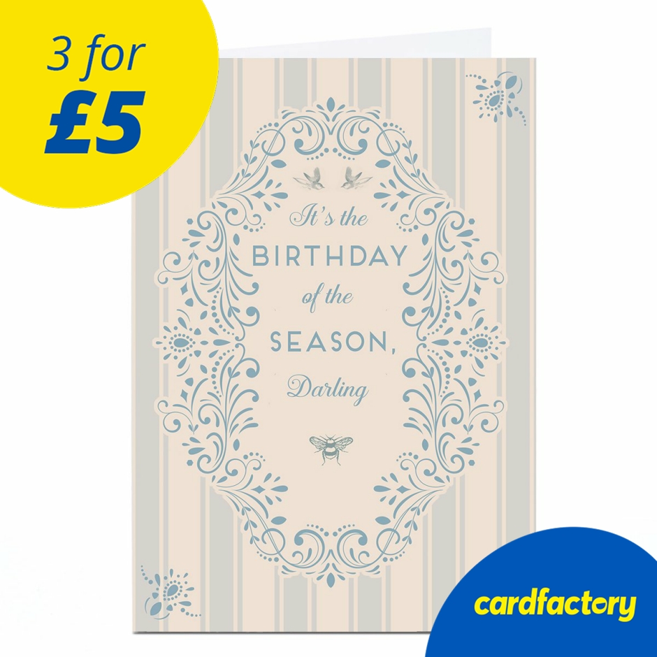 Image of Birthday Card - Birthday Of The Season Darling