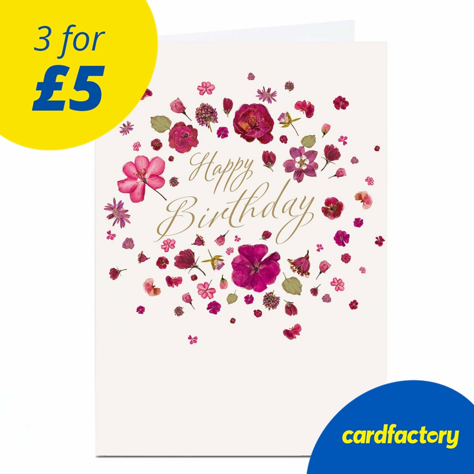 Image of Birthday Card - Happy Birthday Floral