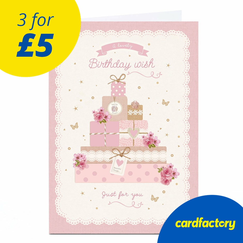 Image of Birthday Card - Pink Birthday Wish