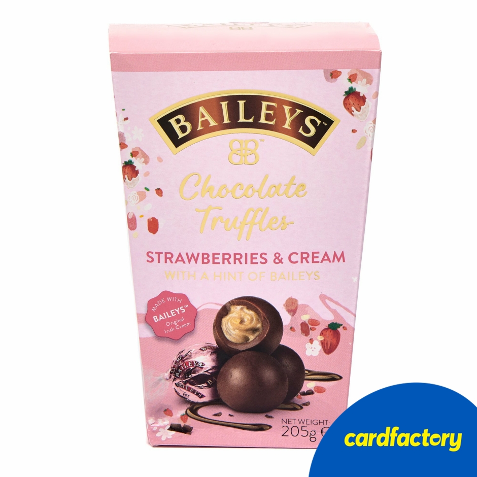 Image of Baileys Chocolate Truffles Strawberries &amp; Cream 205g