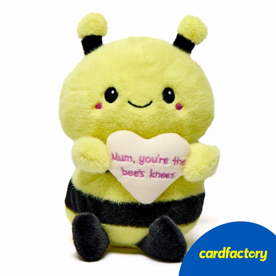 Image of Small Mum You're The Bee's Knees Bee Soft Toy