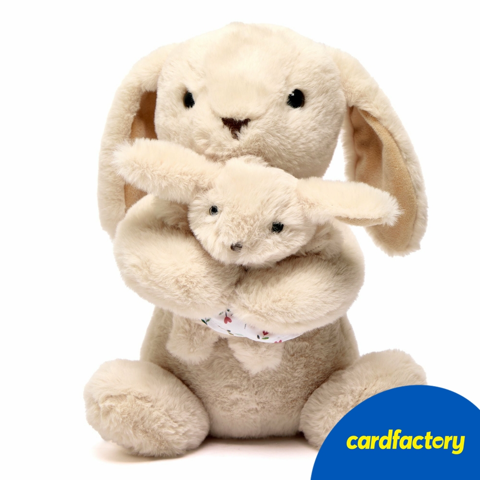Image of Medium Mum &amp; Me Bunnies Soft Toy