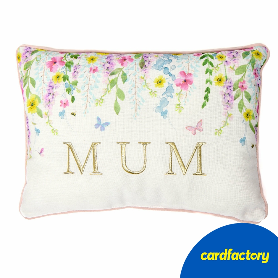 Image of Mum Floral Cushion