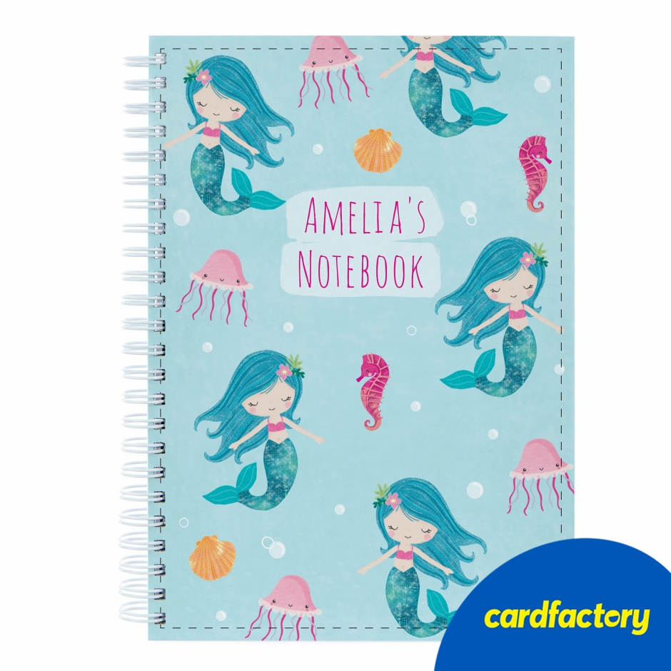 Image of Personalised Notebook - Mermaid