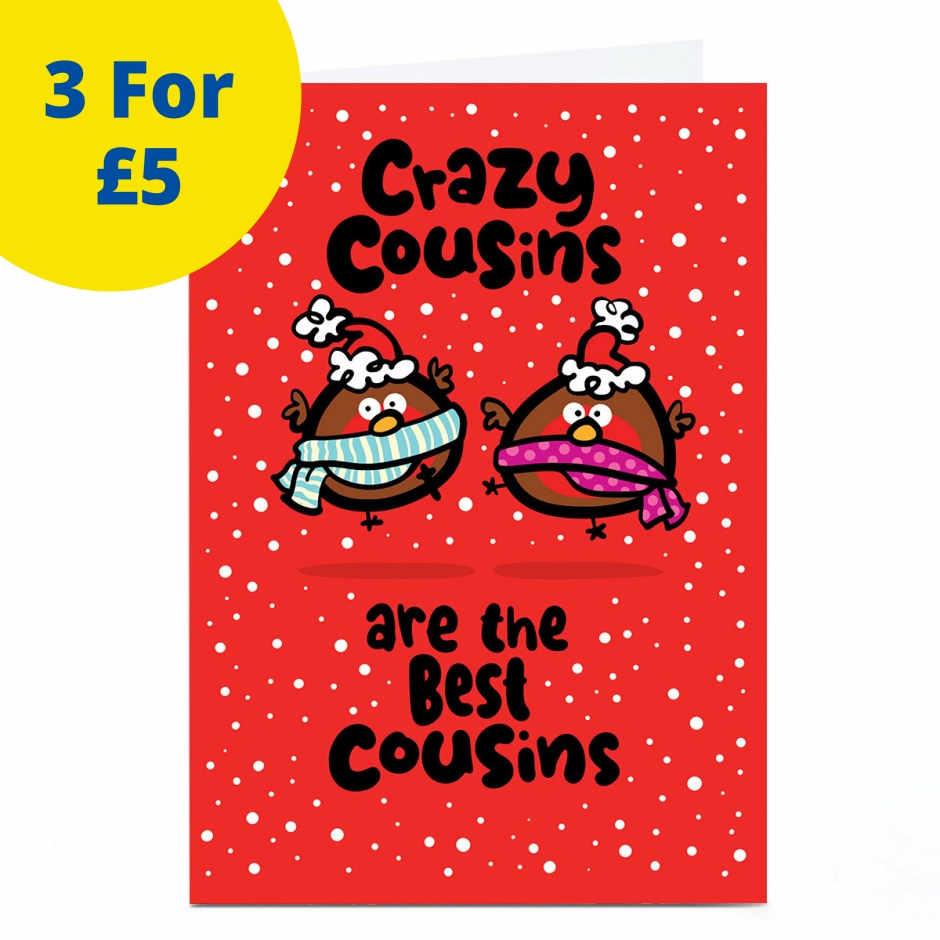 Image of Fruitloops Christmas Card - Crazy Cousins | Christmas Cards