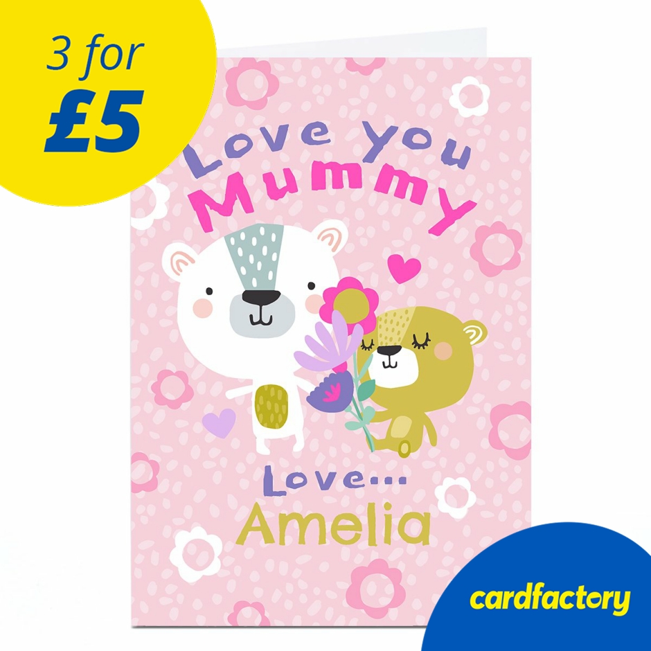 Image of Custom Love You Mummy Card