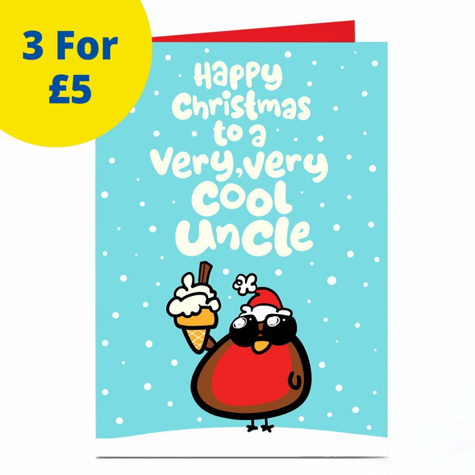 Image of Fruitloops Christmas Card - Cool Uncle | Christmas Cards
