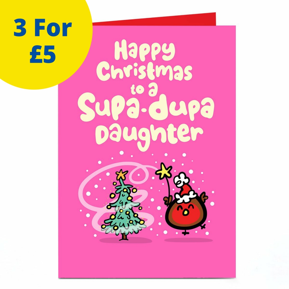 Image of Fruitloops Christmas Card - Supa-Dupa Daughter | Christmas Cards