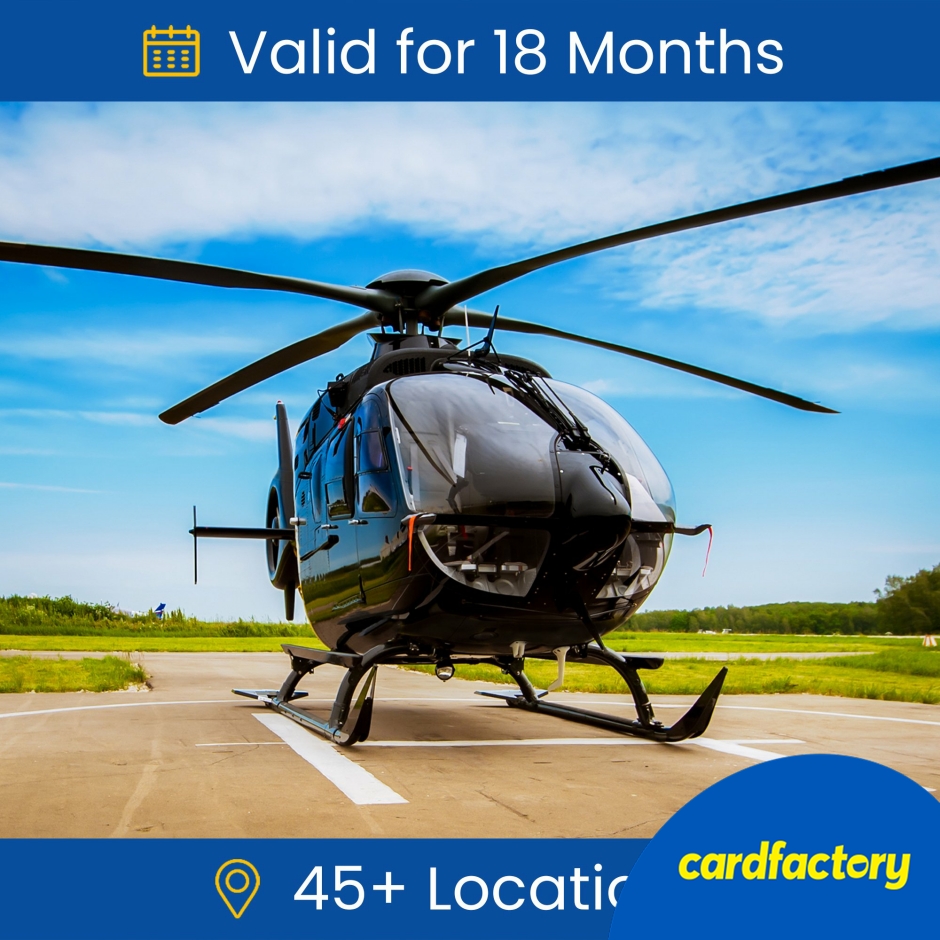 Image of 12 Mile Helicopter Flight Experience | Includes Bubbly &amp; Chocolates | Thrilling Gift Adventure | Perfect for Birthdays | Min Age 18