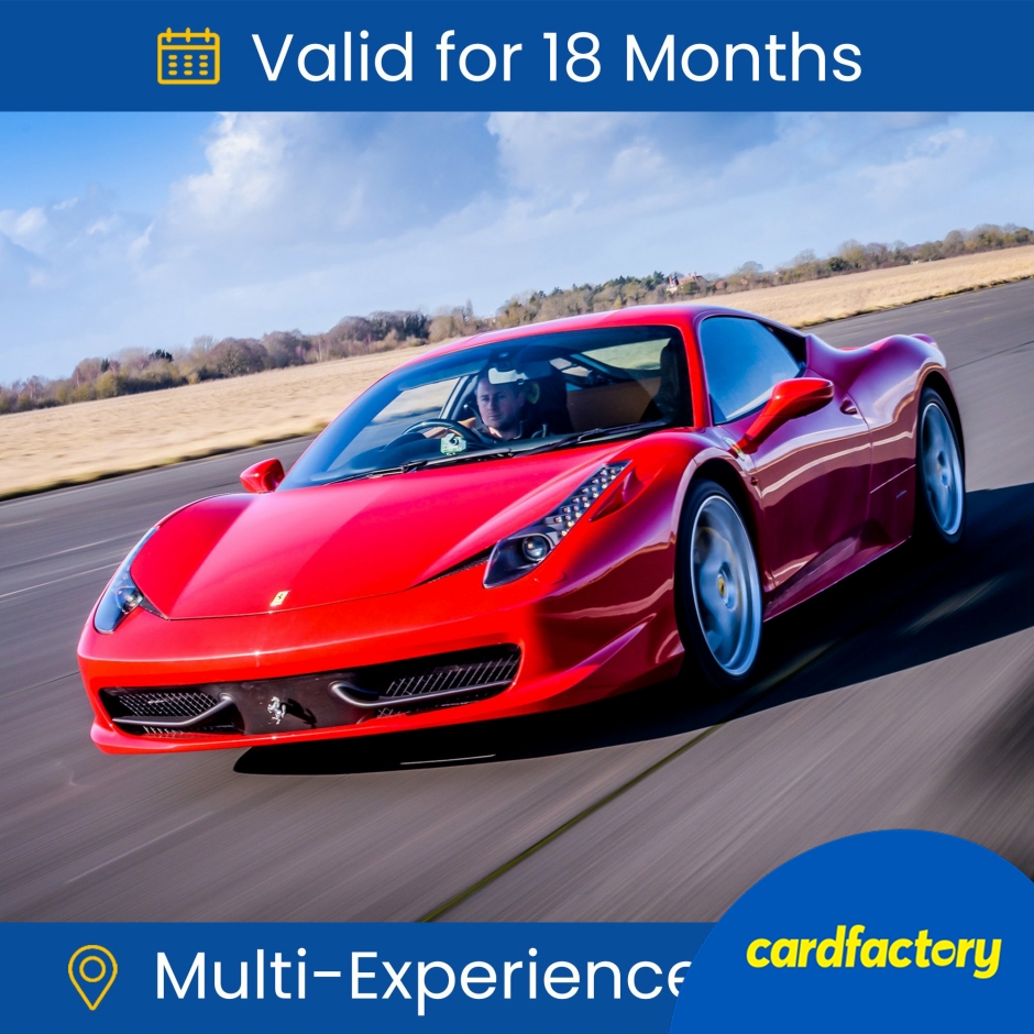 Image of Mega Choice for Driving Gift Experience Day