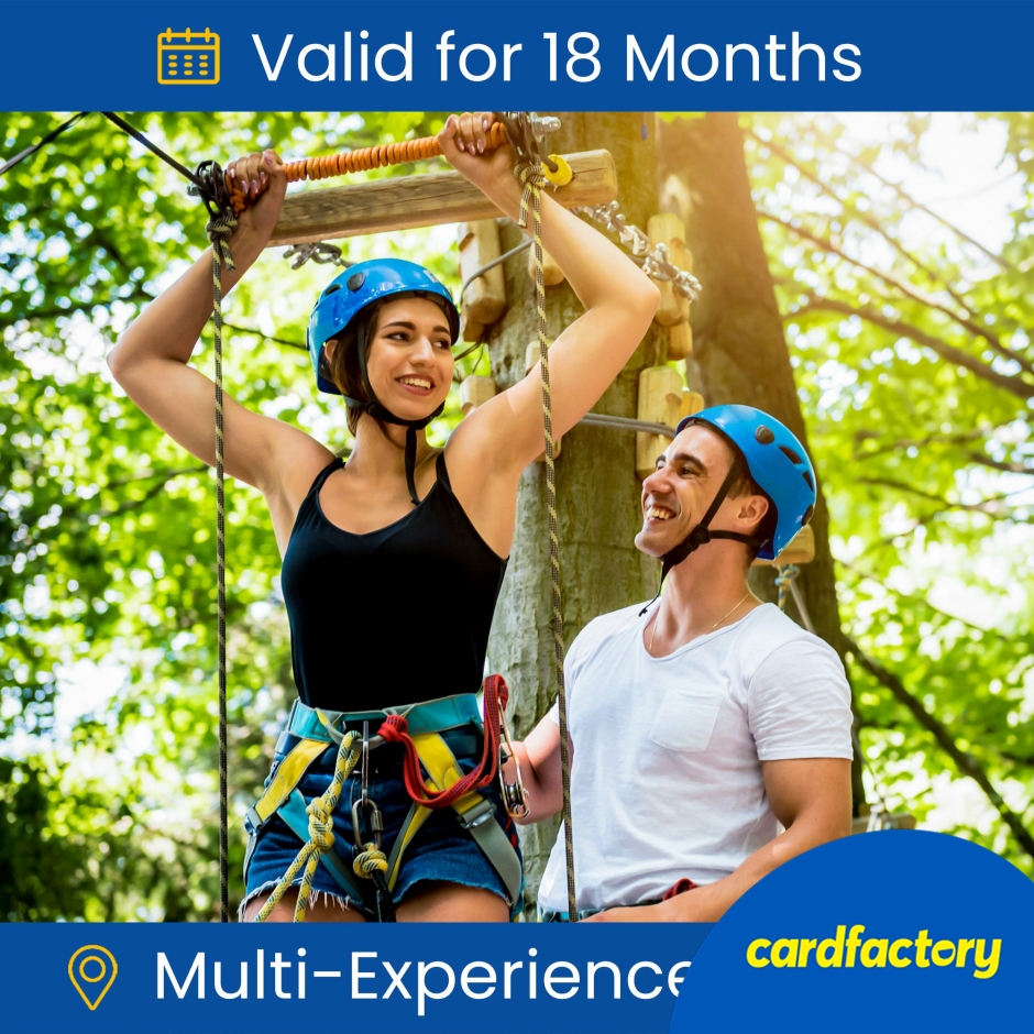 Image of Couples Gift Experience Day Package | Mega Choice for Two | Unique Experiences Selection | Flexible Gift | 19cm x 13.5cm x 0.2cm