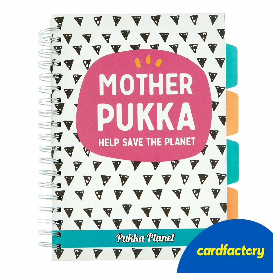 Image of Pukka Planet B5 Hardback Project Book 'Mother Pukka'