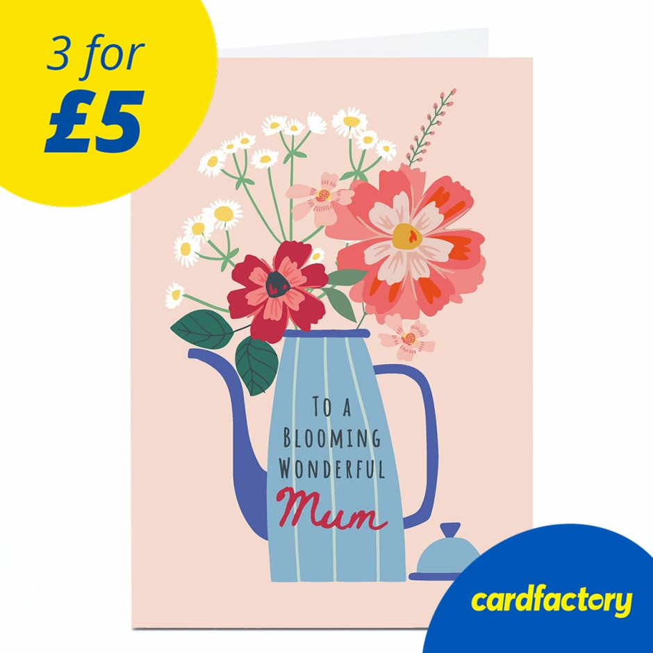 Image of Bloomin Wonderful Mum Card