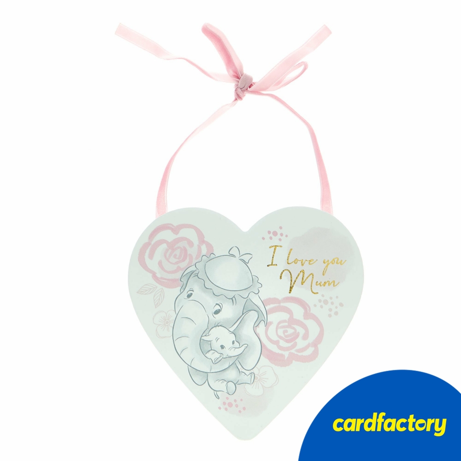 Image of Disney Dumbo I Love You Mum Plaque