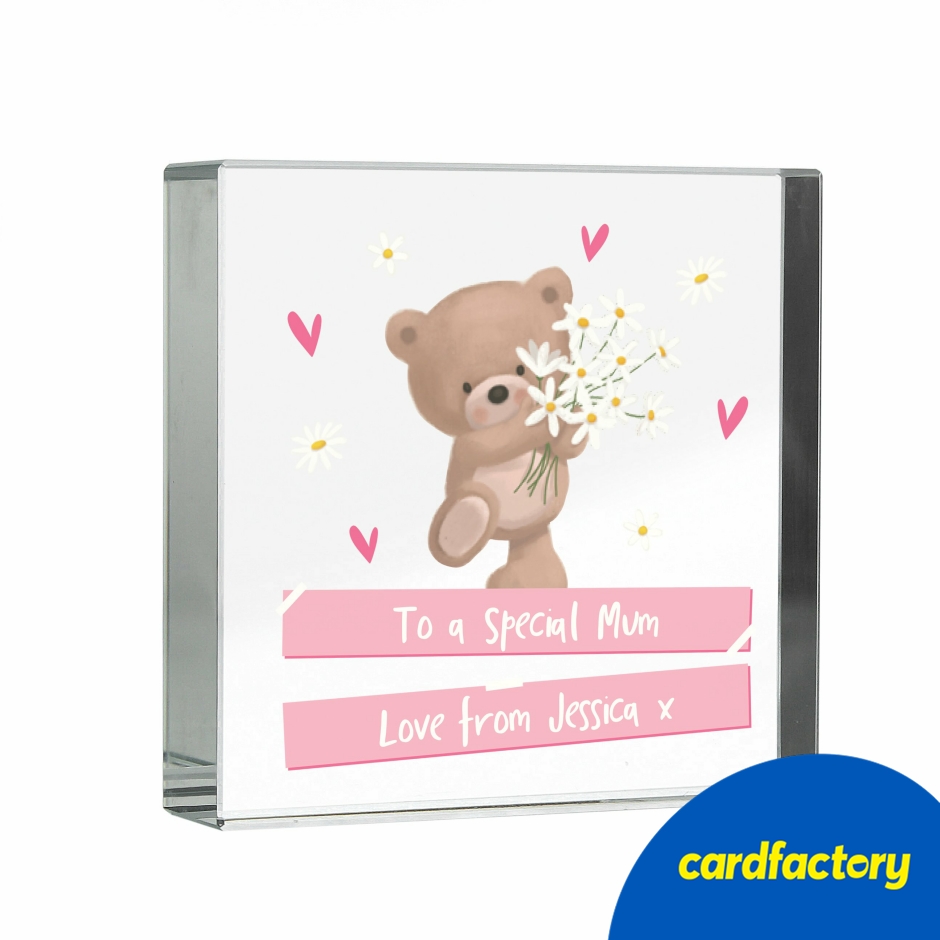 Image of Personalised Hugs Crystal Token
