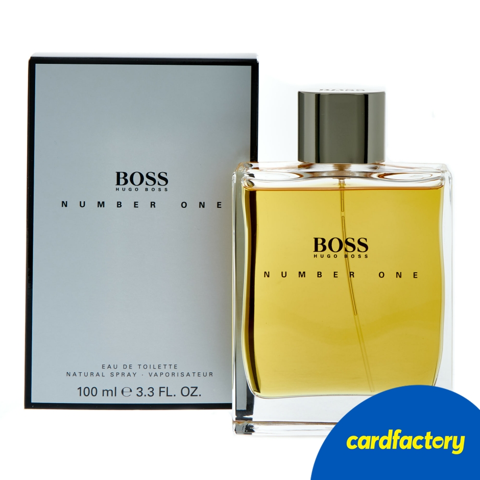 Hugo Boss Number One Eau De Toilette Spray for Men | Invigorating Fragrance with Nutmeg & Cardamom | 100ml | Perfect Gift