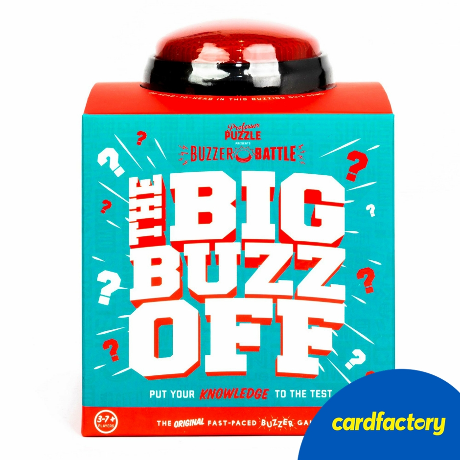 Image of Professor Puzzle The Big Buzz Off Trivia Game | Perfect Gift