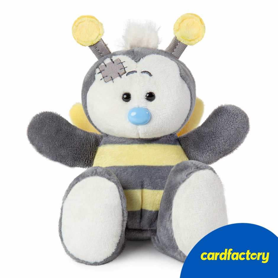 Image of My Blue Nose Friends Fizzy the Bee Collectable Beanie | Cute Plush Toy | Series 3 Character | Hand Finished | 12cm x 11cm x 9cm