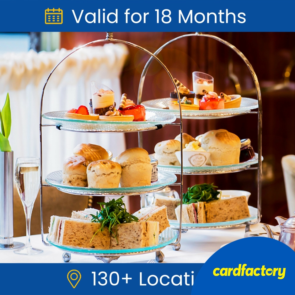 Image of Deluxe Afternoon Tea for Two Experience | Luxury Gift Day | Unique UK Locations | Perfect for Couples