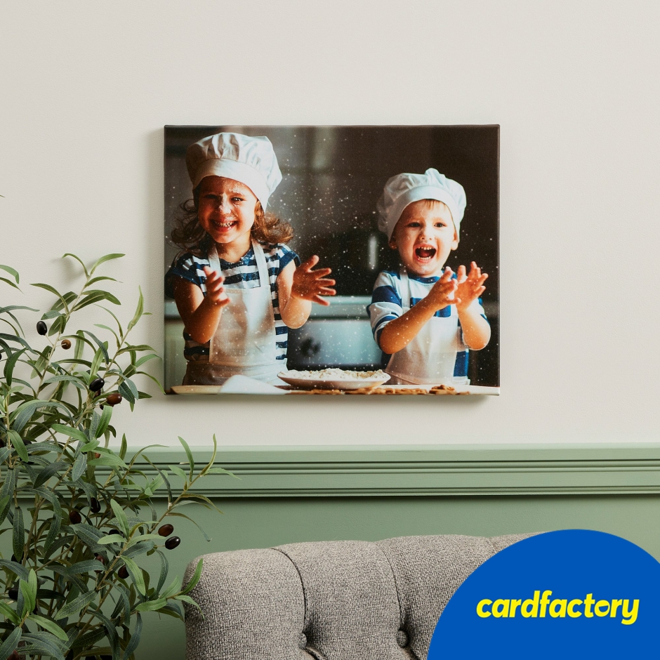 Image of Personalised Landscape Photo Canvas 50cm x 40cm