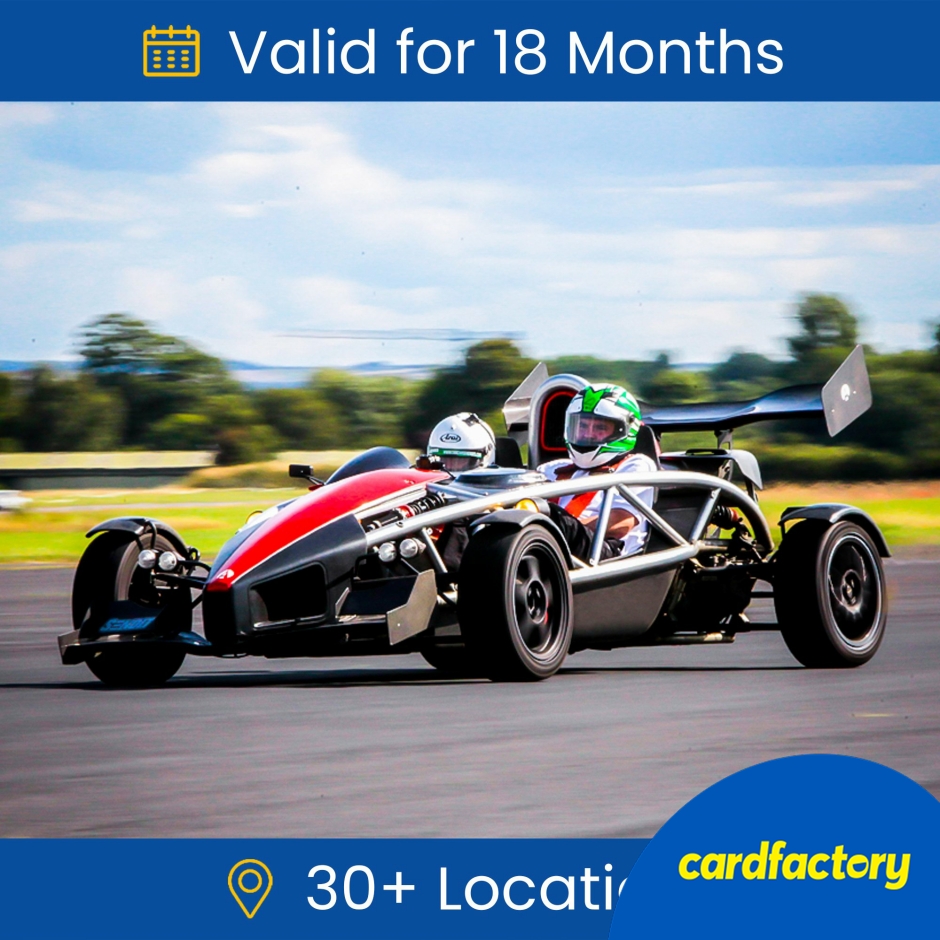 Image of Ariel Atom Thrill &amp; High-Speed Passenger Ride | Gift Experience Day | Unique Driving Adventure | 4-6 Miles Track Session