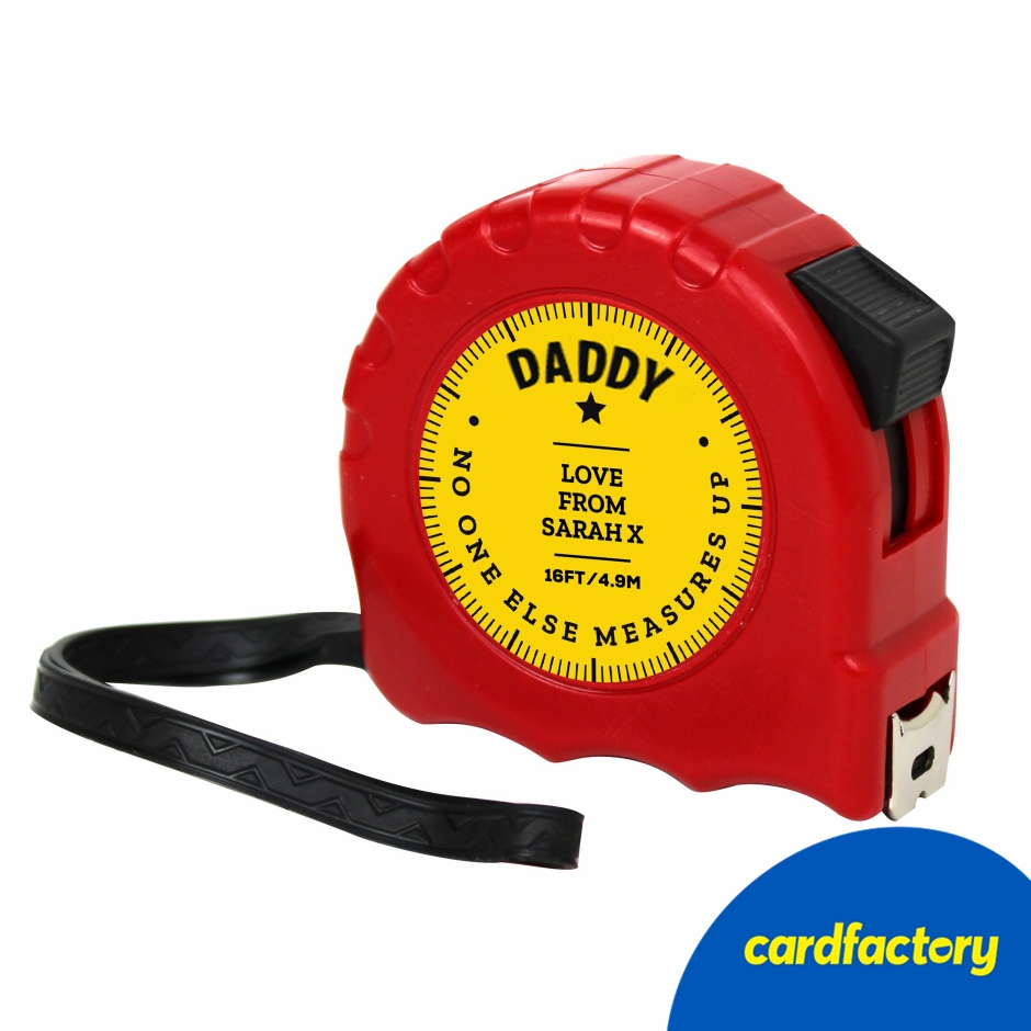 Image of Personalised Tape Measure - No One Else Measures Up