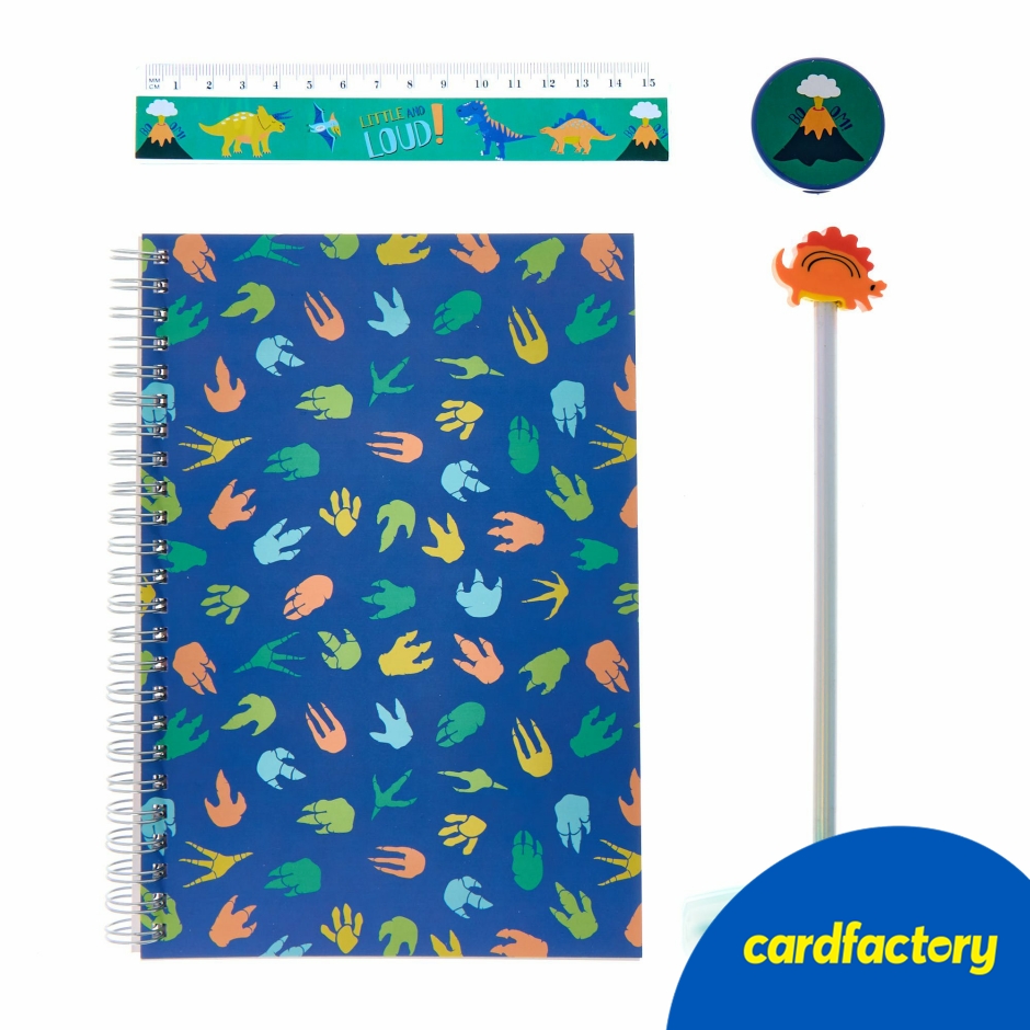 Image of Dinosaur Stationery Set