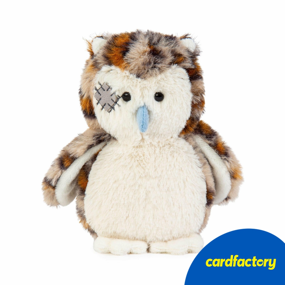 Image of My Blue Nose Friends Cosmos the Owl Beanie | Cute Collectable Soft Toy | Plush Character | 3.6cm x 4.5cm x 14.5cm | Gift for Kids