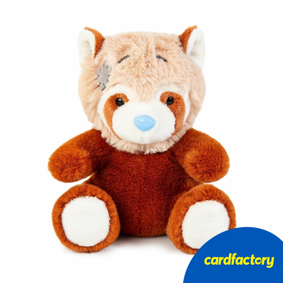 Image of My Blue Nose Friends Ember the Red Panda Beanie | Collectable Plush Toy | Hand Finished | Soft &amp; Cuddly | 3.7cm x 4.8cm x 4cm