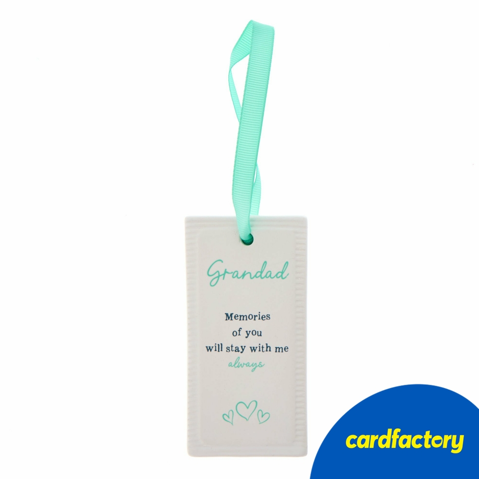 Image of Grandad Remembrance Plaque