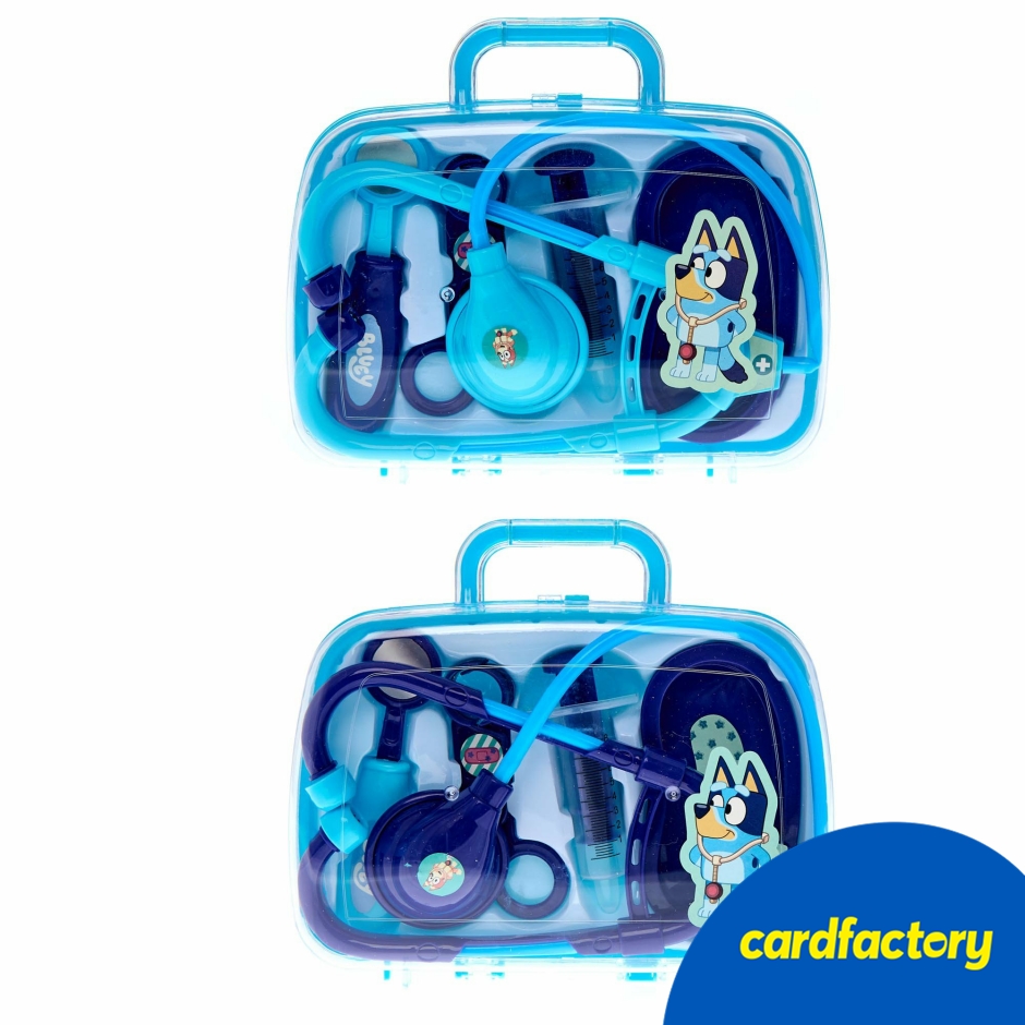 Image of Bluey Medical Gift Playset | Creative Bluey-Themed Toy | Assorted Instruments &amp; Carry Case | Plastic Material | 14.5cm x 17.5cm x 4.5cm
