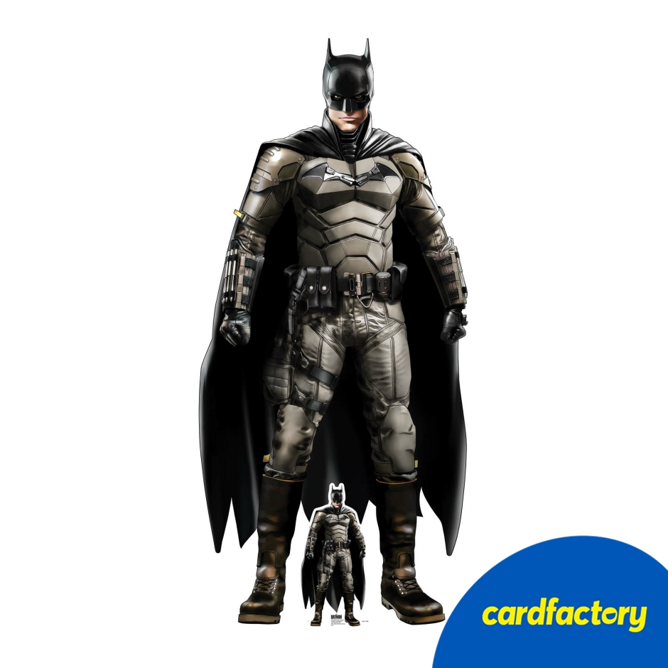 Image of Large The Batman Graphic Cardboard Cutout