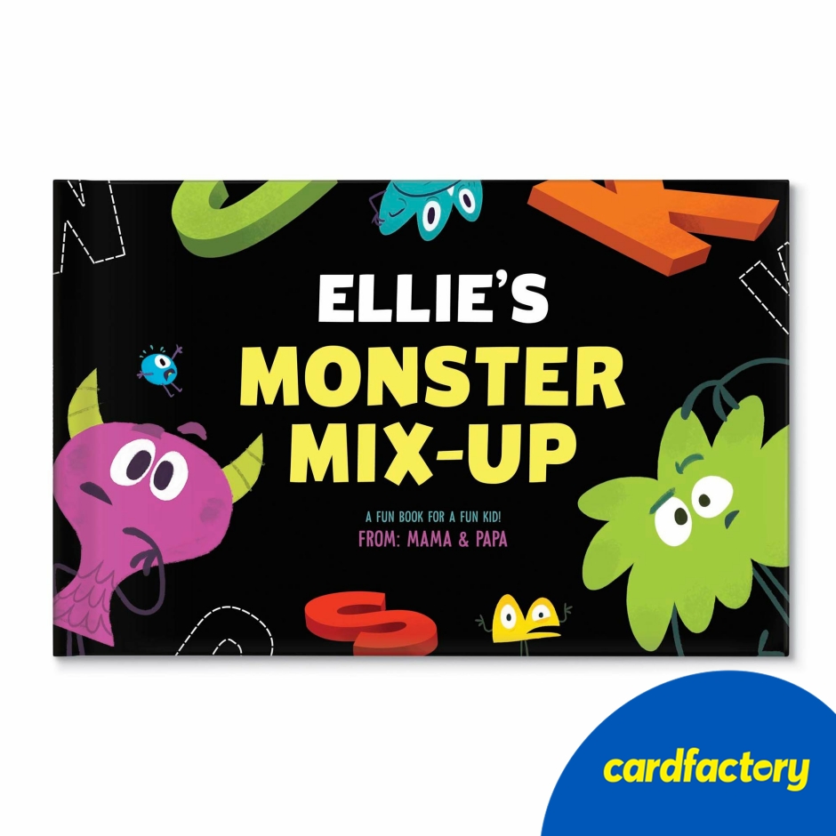Image of Monster Mix-Up Softcover Personalised Storybook