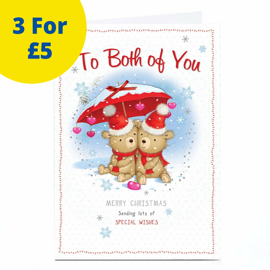 Image of Christmas Card - To Both Of You Sending Lots Of Special Wishes | Christmas Cards