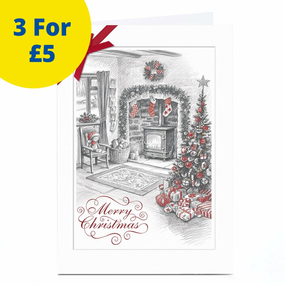 Image of Christmas Card - Traditional Christmas Cottage | Christmas Cards