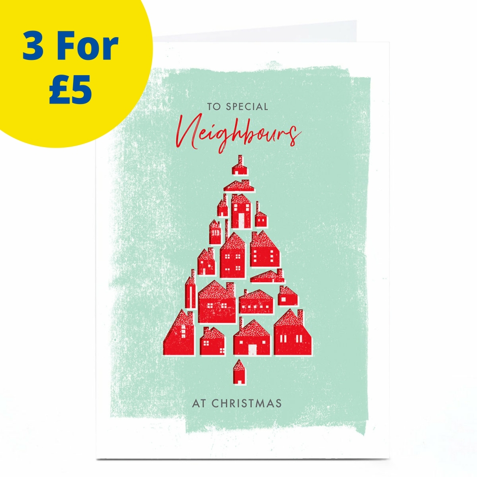 Image of Rebecca Prinn Christmas Card - Neighbours at Christmas | Christmas Cards