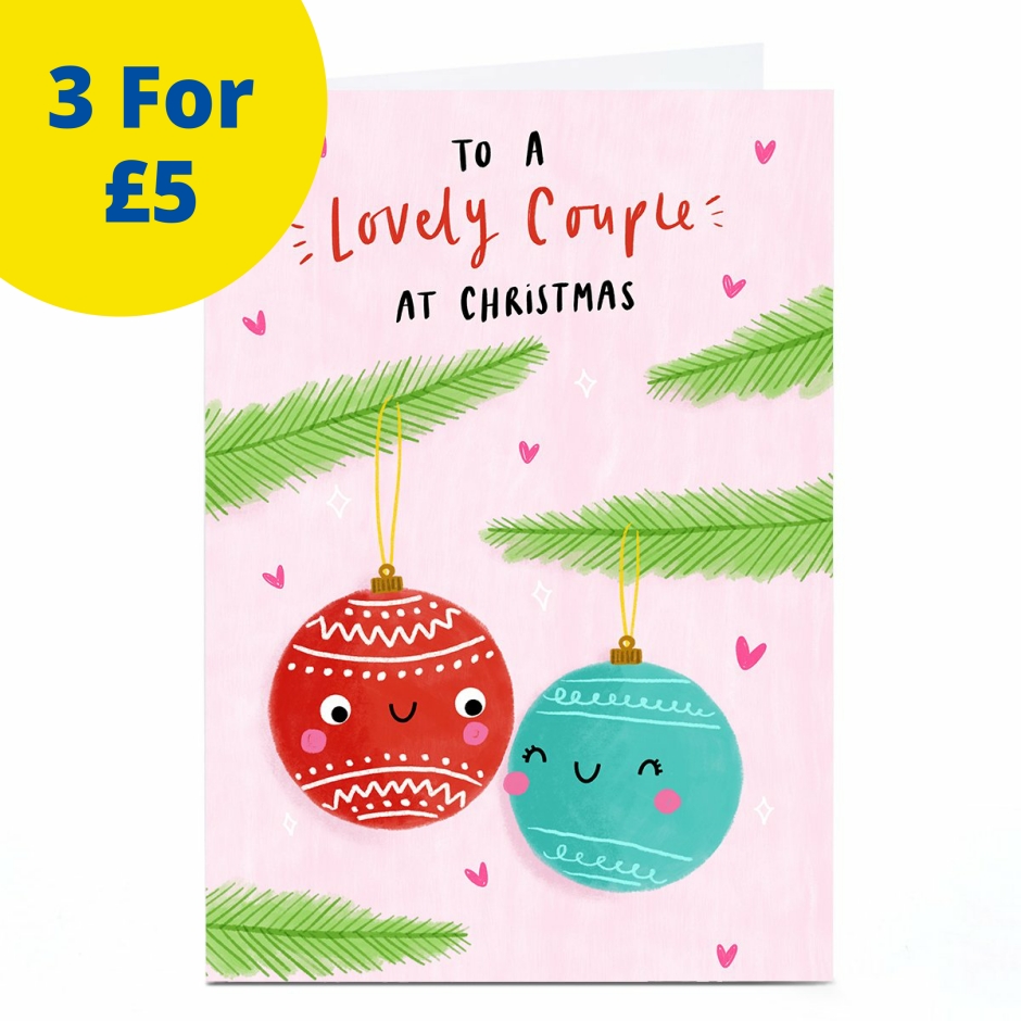 Image of Jess Moorhouse Christmas Card - Lovely Couple | Christmas Cards