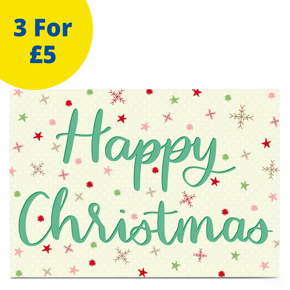 Image of Sazerelli Designs Christmas Card - Happy Christmas | Christmas Cards