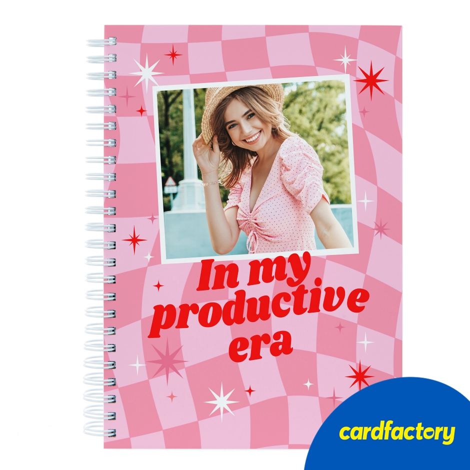 Image of Personalised Photo Notebook - Western Disco, In My Era