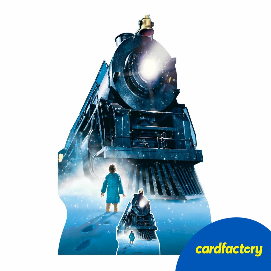 Image of Polar Express Train Cardboard Cutout