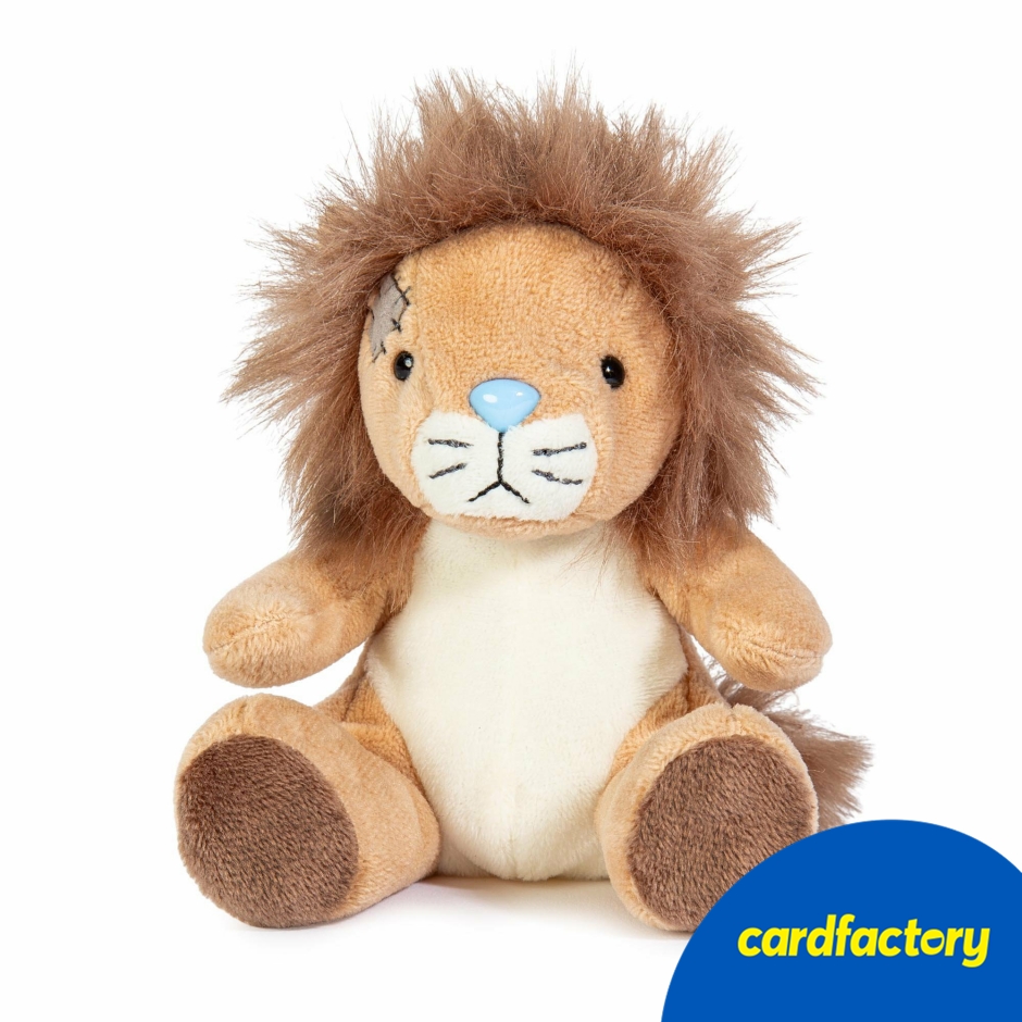 Image of My Blue Nose Friends Leonardo the Lion Collectable Plush Toy | Soft Cuddly Character | Number 40 | 12cm | Cute Gift for Kids
