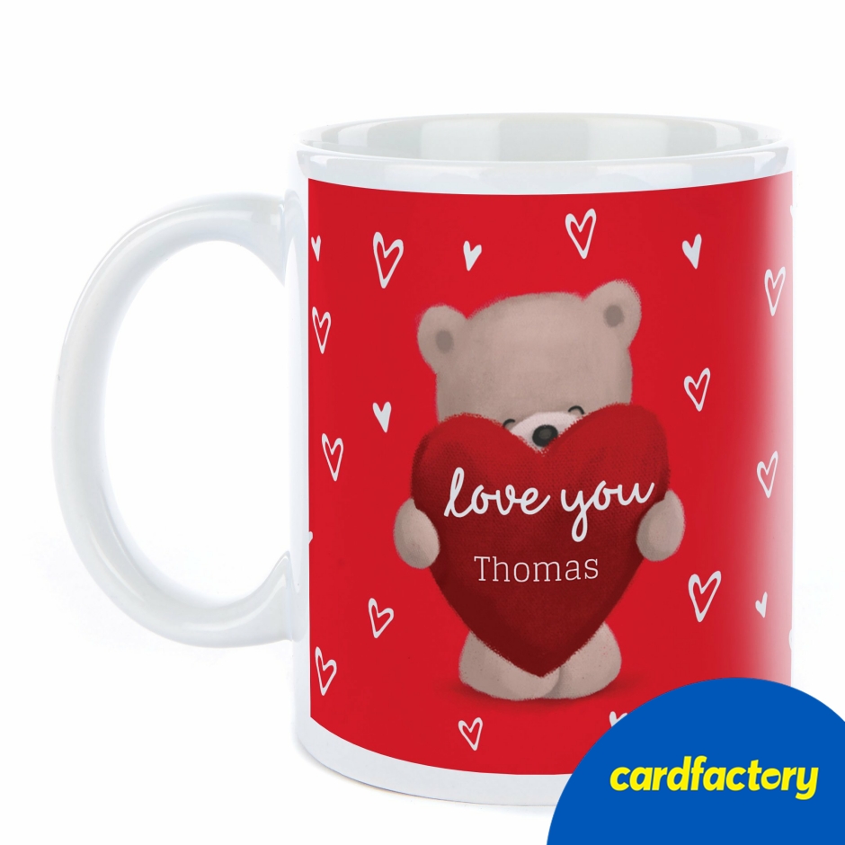 Image of Photo Mug - Love You Hugs Bear