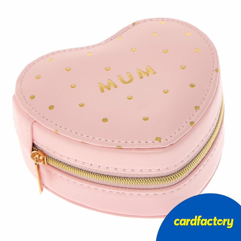 Image of Mum Heart-Shaped Trinket Box